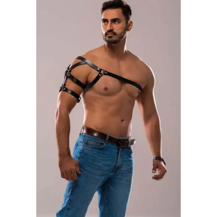 Tek Omuz Erkek Harness, Erkek Göğüs ve Omuz Harness - APFTM136