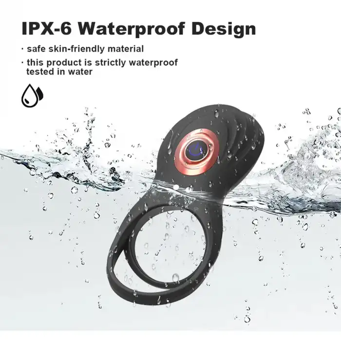 Titreşimli Büyük Penis Halkası Siyah