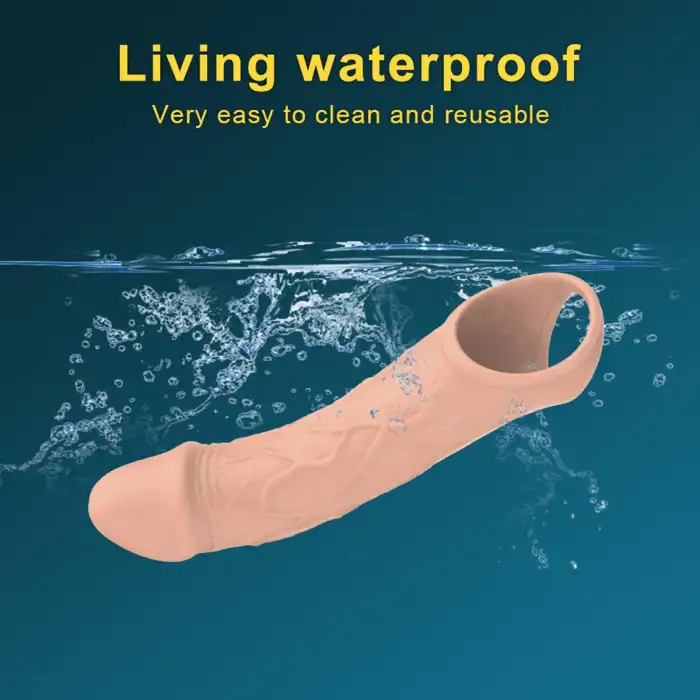 Titreşimli Uzaktan Kumandalı Penis Kılıfı