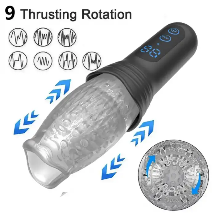 Titreşimli ve Hareketli Mastürbatör