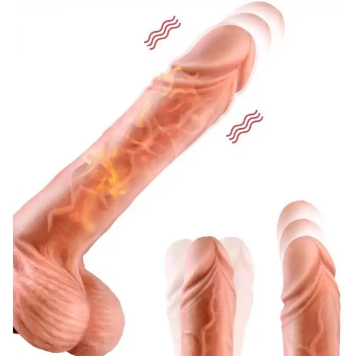 Uzaktan Kumandalı Hareketli Dildo Vibratör