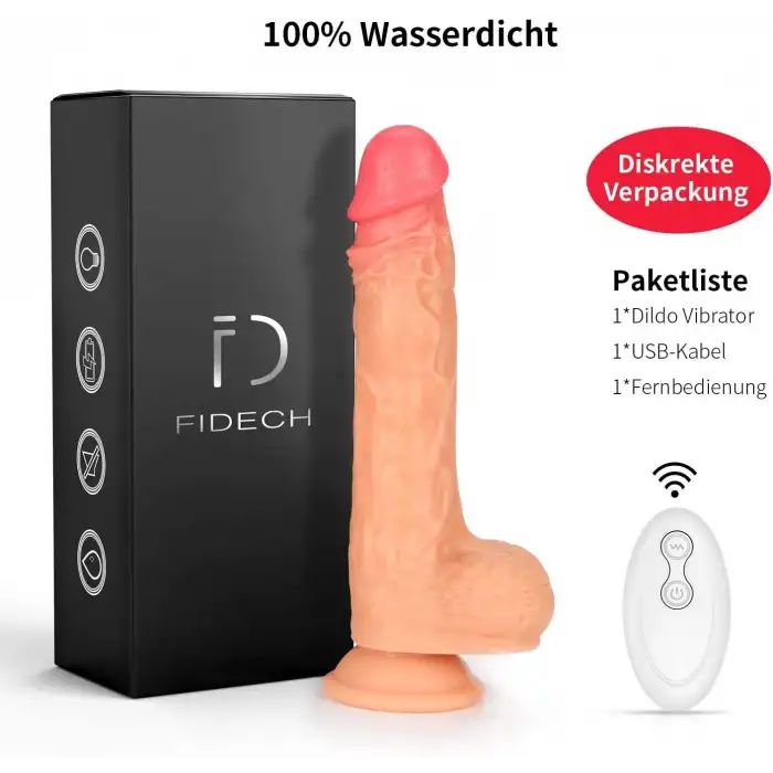 Uzaktan Kumandalı Hareketli Dildo Vibratör