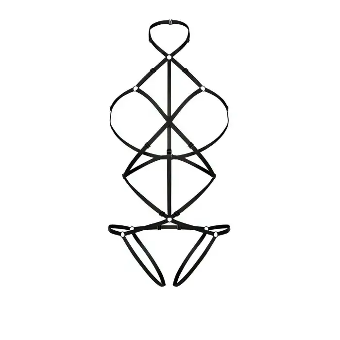 Vücudu Saran Seksi Harness - APFT37