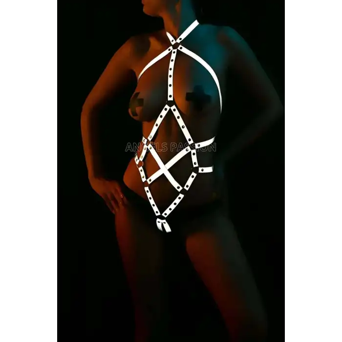 Zımba Detaylı Reflektörlü Body Harness - APFT295