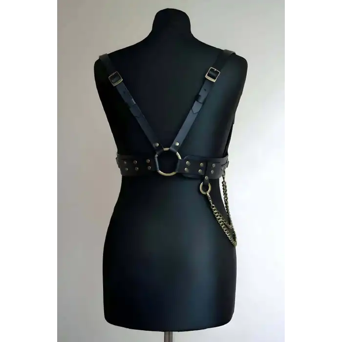 Zincir Detaylı Şık Tarz Kemer, Omuz ve Sırt Kemer - APFT908