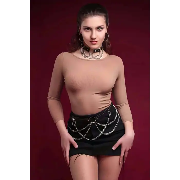 Zincirli Tasma Kemer Takım - APFT506