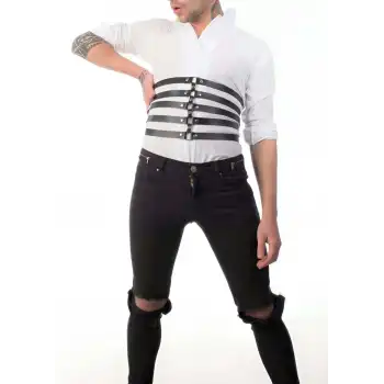 5 Sıralı Seksi Erkek Harness - APFTM31