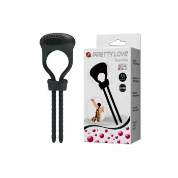 Baile Pretty Love Titreşimli Silikon Ayarlanabilir Penis Halkası