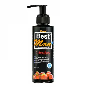 Best Man Çilek Aromalı Kayganlaştırıcı Jel 150 ml