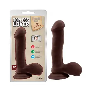 Chisa Topless Lover Brown Realistik Dildo 19,2 cm