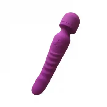 Çift Taraflı Wand Vibratör Mor