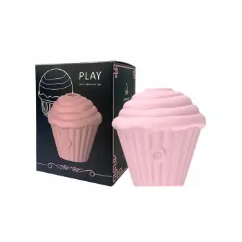 Cupcake Tasarımlı 5 Modlu Şarjlı Klitoral Uyarıcı Pembe