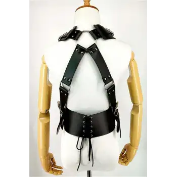 Deri Harness, Şık Deri Kadın Kemer - APFT1419