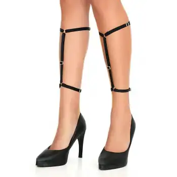 Diz Altı Seksi Lastik Harness - APFT175
