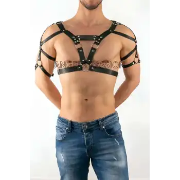 Erkek Deri Fantazi Giyim - APFTM6