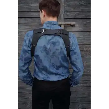 Erkek Deri Seksi Harness - APFTM134