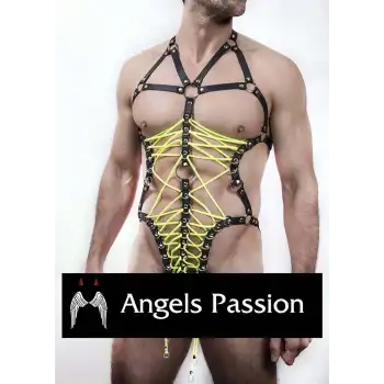 Erkek Fantazi İç Giyim Lastik Harness - APFTM62