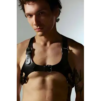 Erkek Göğüs Harness, Deri Erkek Göğüs Harness, Erkek Göğüs Kemer - APFTM144