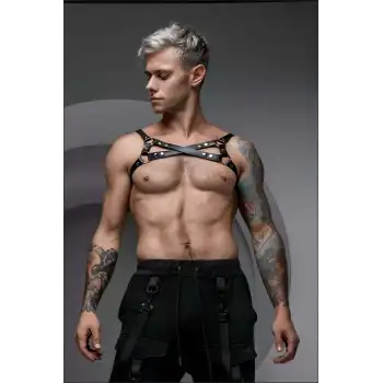 Erkek Göğüs Harness, Erkek Party Wear, Erkek Dance Wear - APFTM213