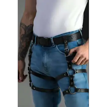 Erkek Kemer ve Bacak Aksesuar, Tarz Erkek Bacak Kemer - APFTM174