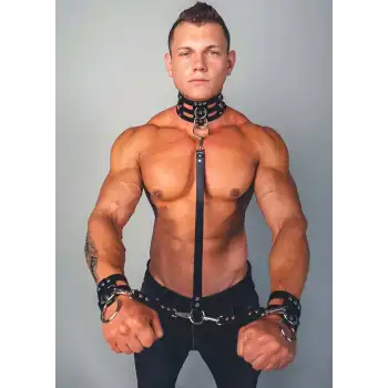 Fantazi Erkek Tasma Bileklik Takım - APFTM56