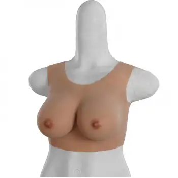 Giyilebilir Silikon Göğüs Kumral Küçük Boy C Cup