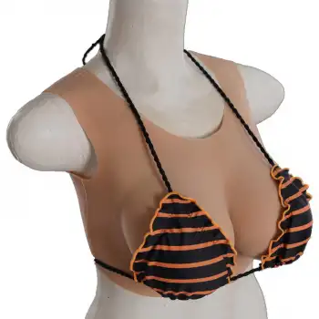 Giyilebilir Silikon Göğüs Sarışın Küçük Boy C Cup