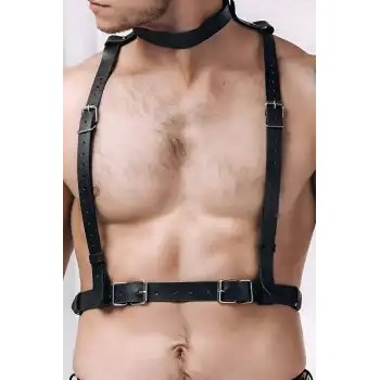 Gömlek Üzeri Erkek Aksesuar, T-Shirt Üzeri Deri Erkek Aksesuar - APFTM147