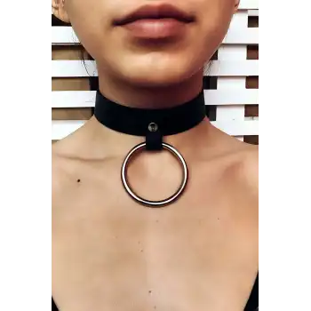 Halkalı Deri Tasma - APFT306