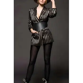 Kadın Kemer, Şık Deri Korse Kemer, Elbise Üzeri Kemer - APFT1112