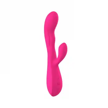 Modern Uyarıcılı Rabbit Vibratör Pembe