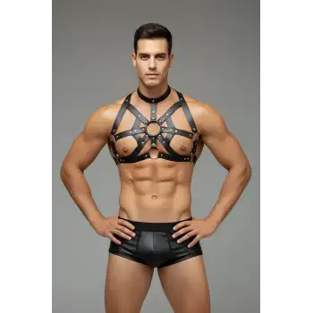 Örümcek Desenli Harness, Erkek Spiderman Harness, Chest Harness - APFTM239