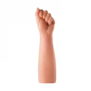 Pembe Tilki Kol Şeklinde Realistik Dildo 32 cm