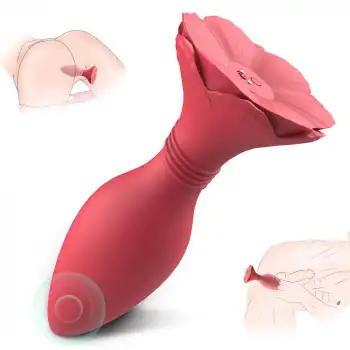 S-Hande Morning Glory Kırmızı Plug Vibratör