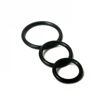 Siyah Penis Halkası Set 3’lü