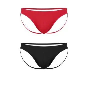 Tegan Fantezi Arkası Açık Seksi 2li Erkek Külot TG274625