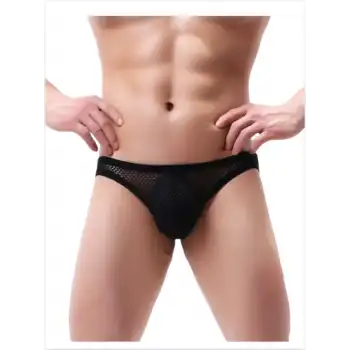 Tegan Fantezi Arkası Açık Seksi File Erkek Kilot ( PEDSİZ ) TG2710130