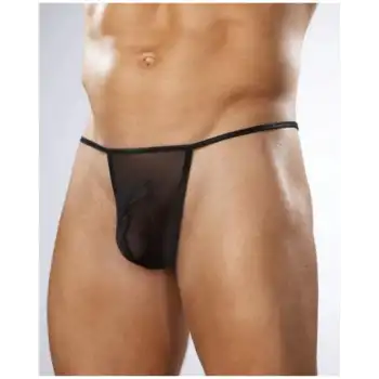 Tegan Fantezi Transparan Seksi Tül  Erkek String TG274600