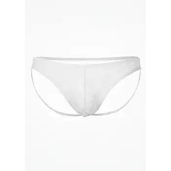 Tegan Seksi Dantelli Arkası Açık Seksi Beyaz Erkek Külot TG274628