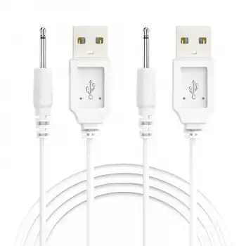 Vibratör İçin DC Uçlu USB Şarj Kablosu 30 cm