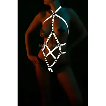 Zımba Detaylı Reflektörlü Body Harness - APFT295