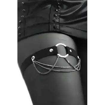 Zincirli Deri Bacak Bandı - APFT395