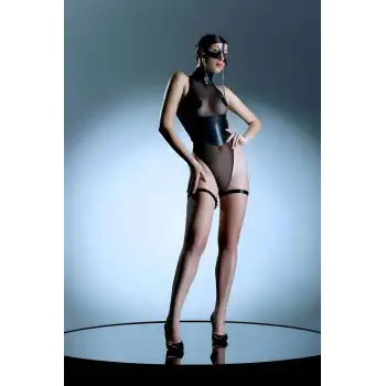 Zincirli Maske Detaylı Şık Korse Kemer, Şık Deri Kemer - APFT1136