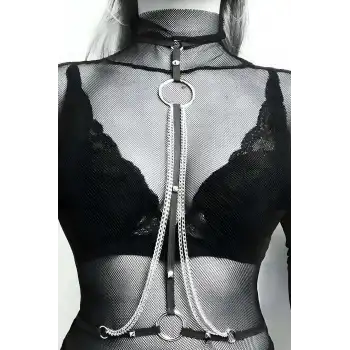 Zincirli Şık Choker - APFT426