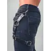 Bacağı Saran Seksi Deri Harness - APFTM51