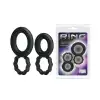 Baile Çift Halkalı Silikon Penis Halkası Seti 2 Boy