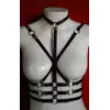 Bayan İç Giyim - Bayan Fantazi Giyim - Bayan Lastik Göğüs Harness - APFT569
