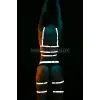 Bayan İç Giyim Reflektörlü Harness Jartiyer Takım - APFT303