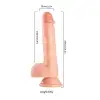 Boşalan Gerçekçi Dildo – 21,5 cm