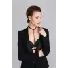 Boyun Bel Arası Zincirli Seksi Choker - APFT48